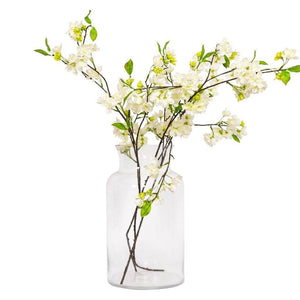Blossomania White Flower Decor Leather Gallery 
