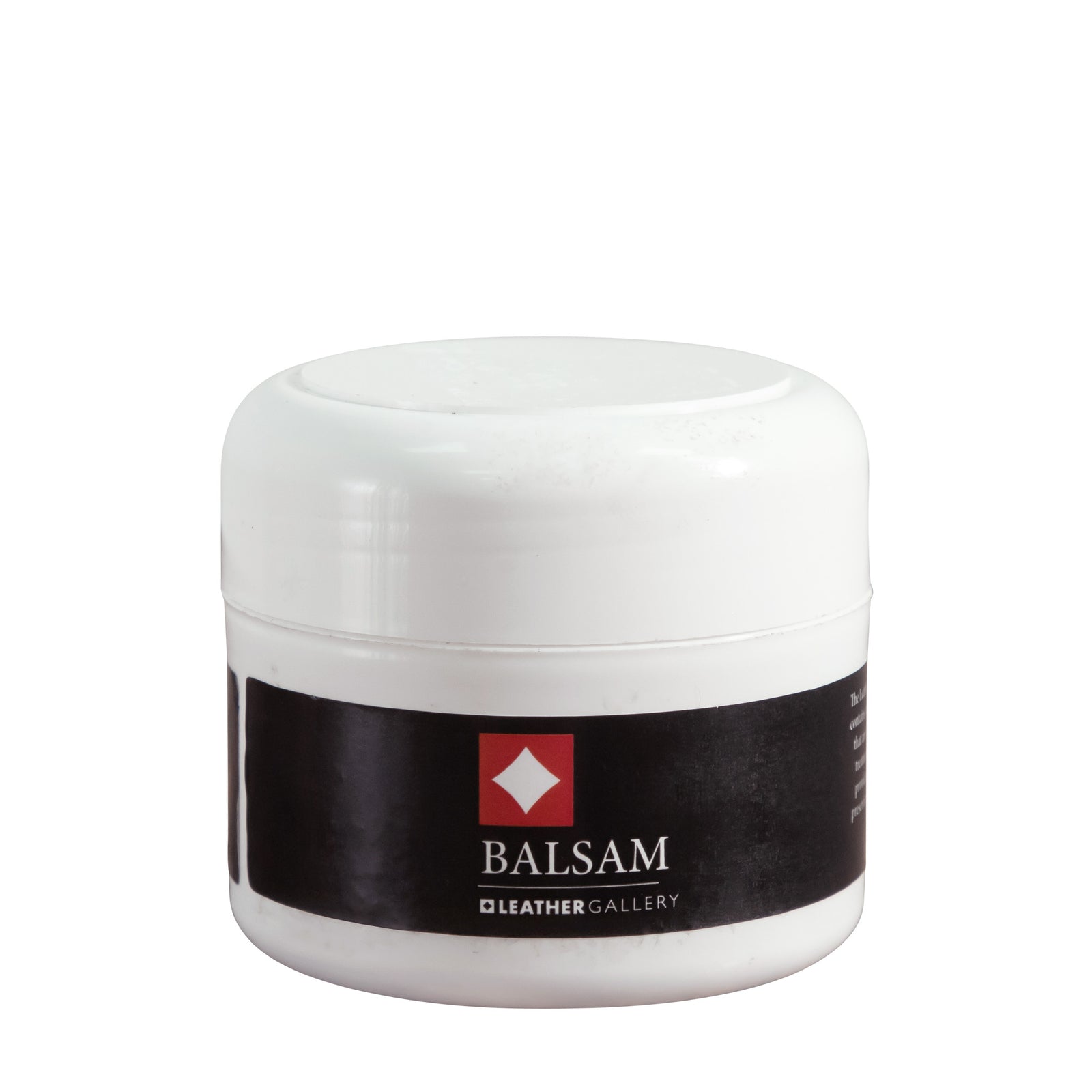 Leather Gallery Balsam for leather couches. Premium leather care product to revitalise and protect leather furniture.