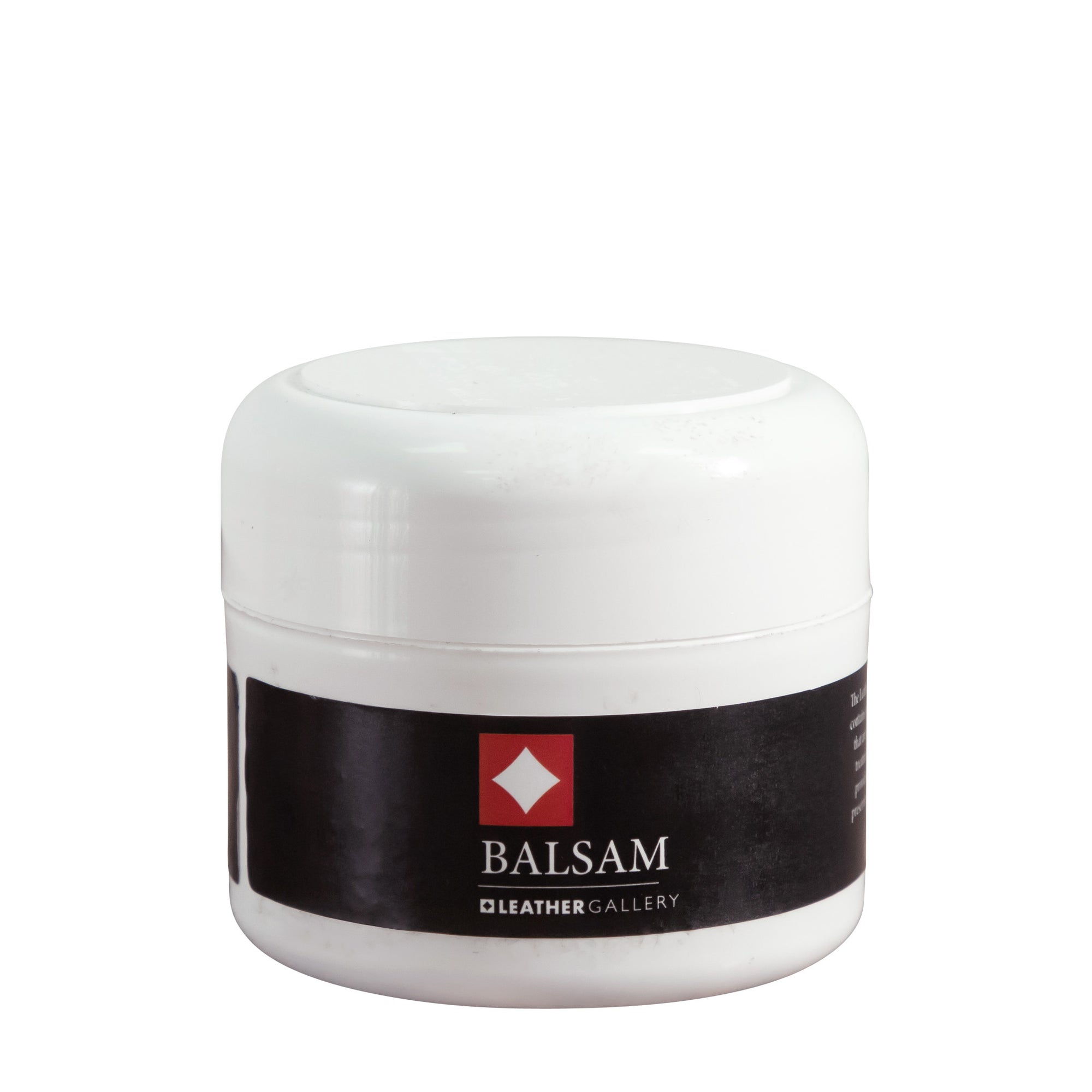 Leather Gallery Balsam for leather couches. Premium leather care product to revitalise and protect leather furniture.
