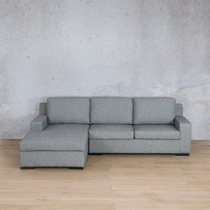 Rome Fabric Sofa Chaise Sectional - LHF Fabric Corner Suite Leather Gallery 