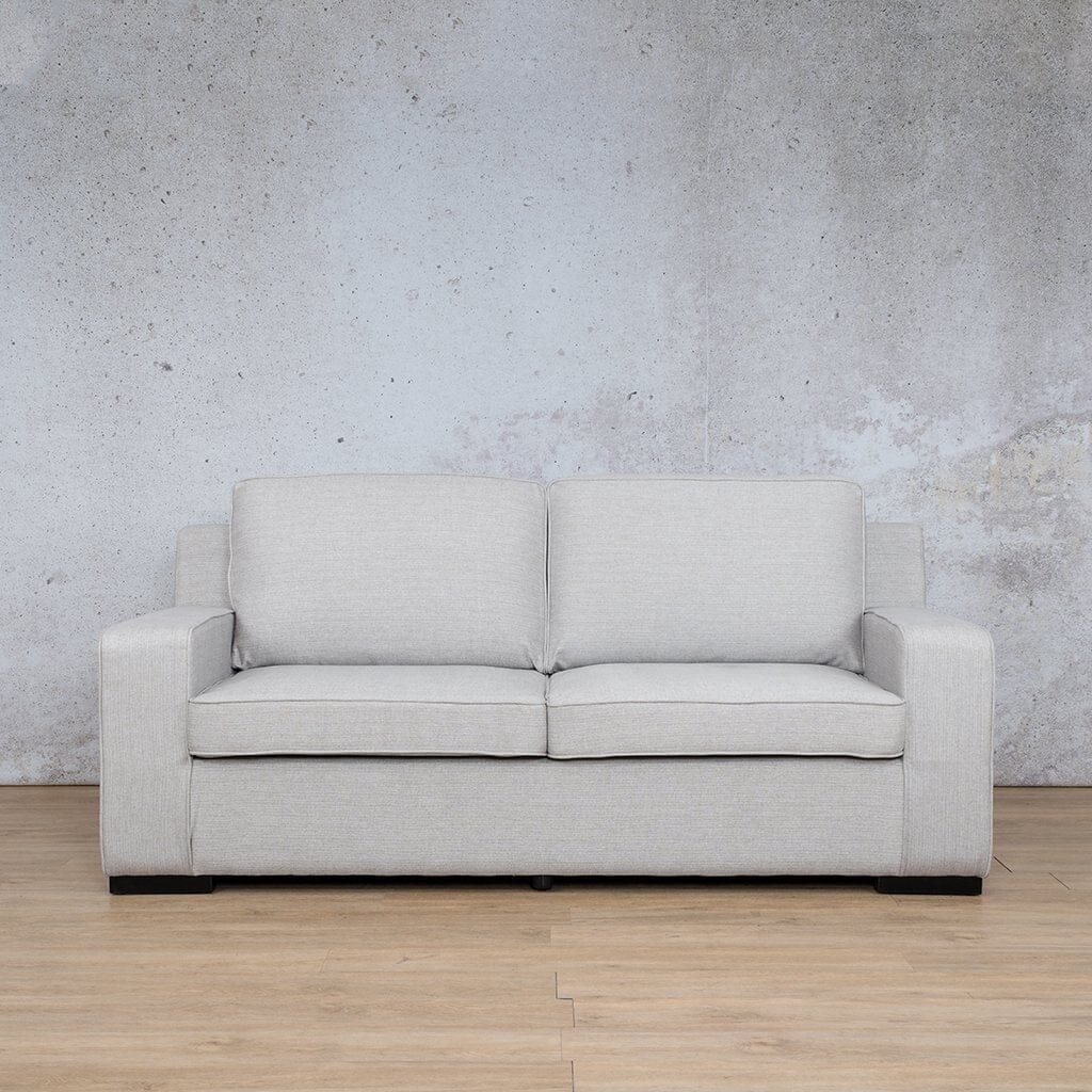 Rome Fabric 3 Seater Sofa - Available on Special Order Plan Only Fabric Sofa Leather Gallery Oyster 