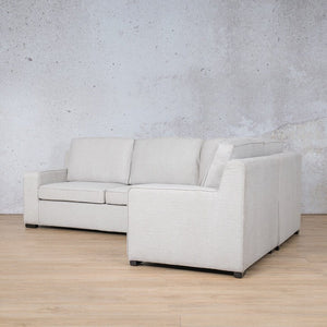 Rome Fabric L-Sectional 4 Seater - RHF Fabric Corner Suite Leather Gallery 