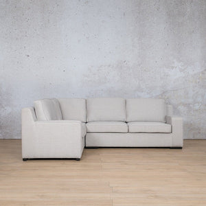 Rome Fabric L-Sectional 4 Seater LHF - Available on Special Order Plan Only Fabric Corner Suite Leather Gallery 