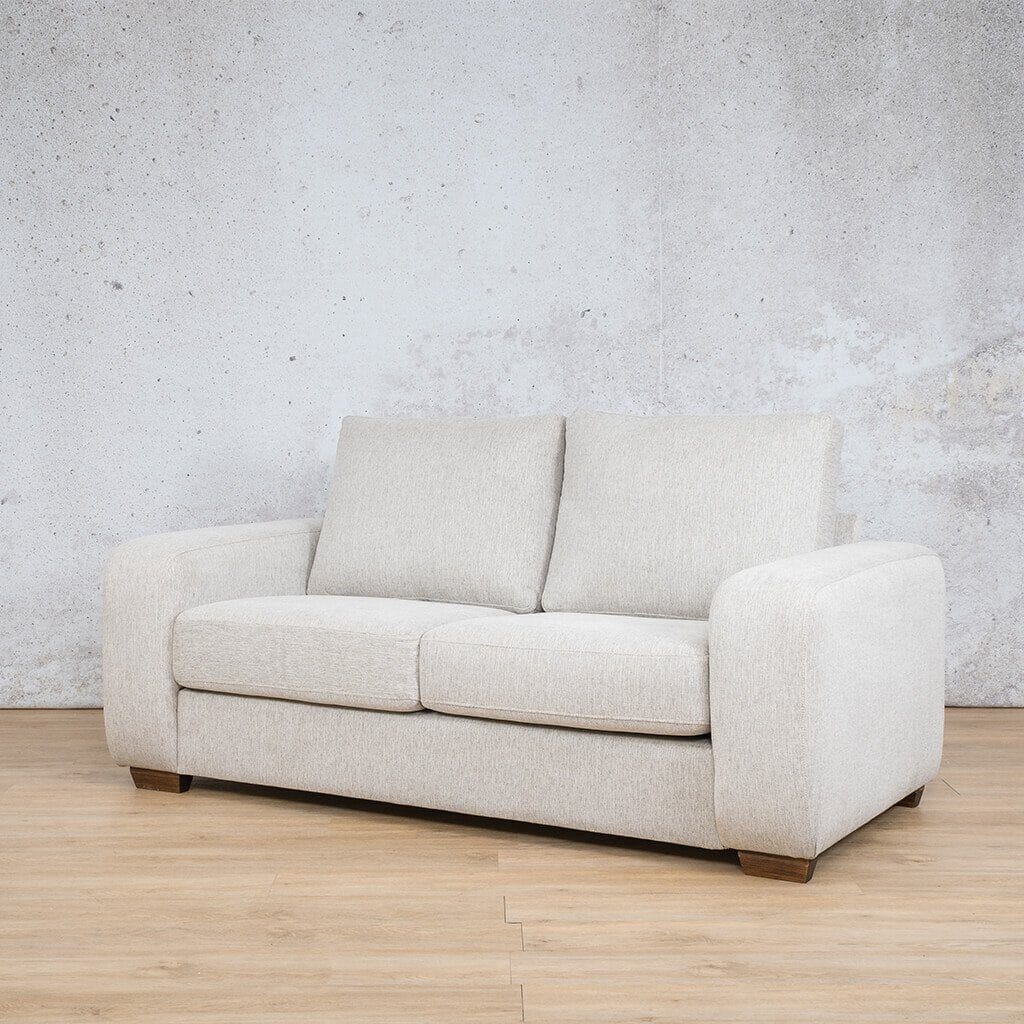 Stanford 2 Seater Fabric Sofa - Available on Special Order Plan Only Fabric Sofa Leather Gallery Pebble 