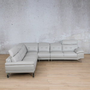 Manila Leather Sectional - Black Friday Sale Leather Sectional Leather Gallery 