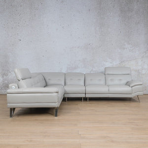 Manila Leather Sectional -Available on Special Order Plan Only Leather Sectional Leather Gallery 