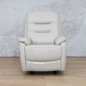 Dallas Leather Rocker Recliner - Available on Special Order Plan Only Leather Recliner Leather Gallery Beige 