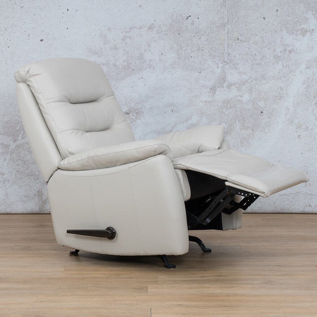 Dallas Leather Rocker Recliner - Available on Special Order Plan Only Leather Recliner Leather Gallery 