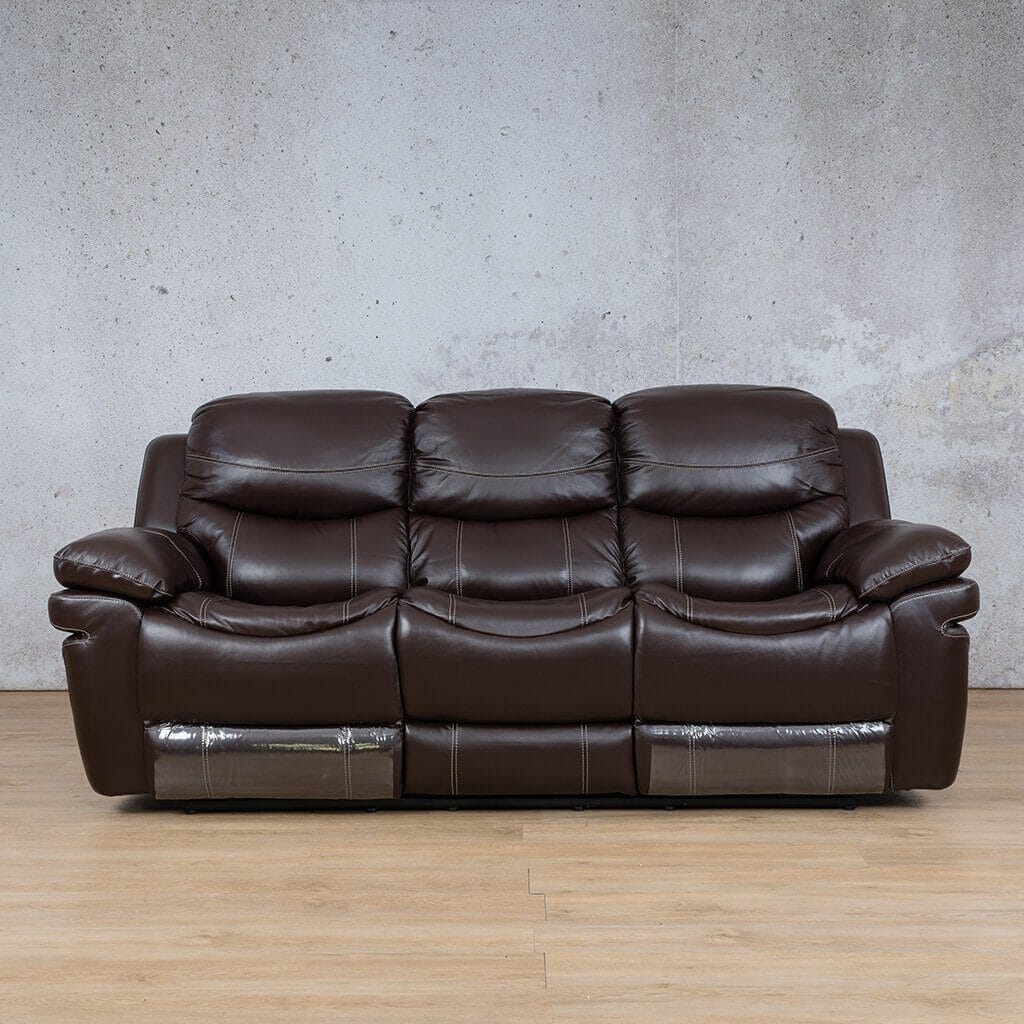 Geneva 3+2+1 Home Theatre Suite - Available on Special Order Plan Only Leather Recliner Leather Gallery 