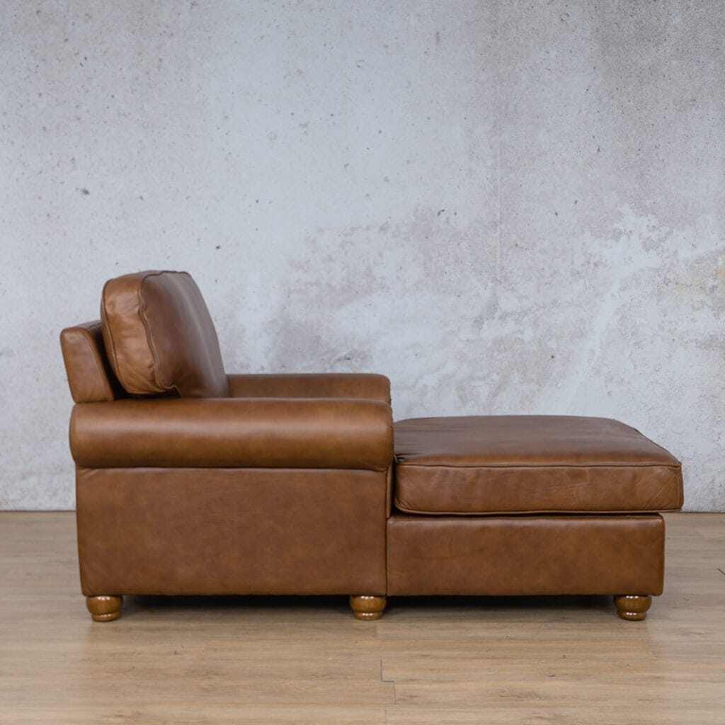 Salisbury Leather 2 Arm Chaise Leather Armchair Leather Gallery 