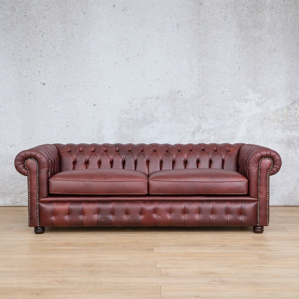 Chesterfield 3 Seater Leather Sofa Leather Sofa Leather Gallery 