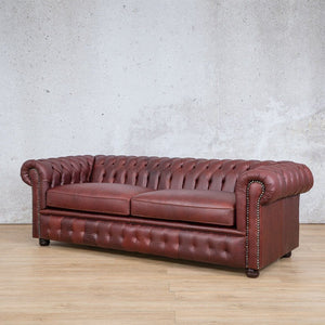 Chesterfield 3 Seater Leather Sofa Leather Sofa Leather Gallery 