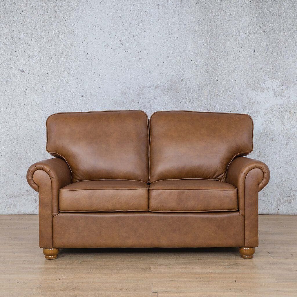 Salisbury Leather 2 Seater Sofa Leather Sofa Leather Gallery Czar Pecan 