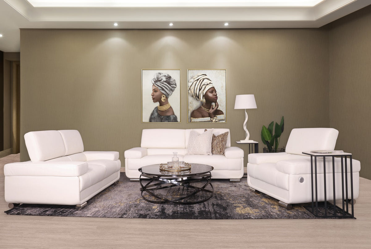 Tobago 3+2+1 Leather Sofa Suite - Warehouse Clearance