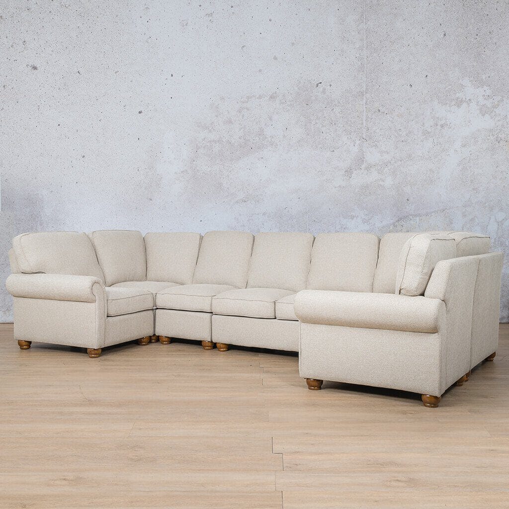 Salisbury Fabric Modular U-Sofa Sectional Sofa Fabric Sectional Leather Gallery 