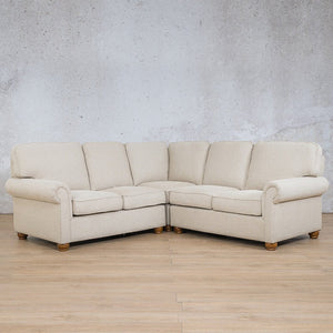 Salisbury Fabric L-Sectional 5 Seater Fabric Sectional Leather Gallery 