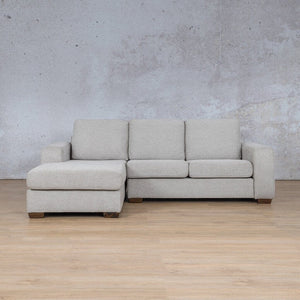 Stanford Fabric Sofa Chaise - LHF Fabric Sofa Leather Gallery 