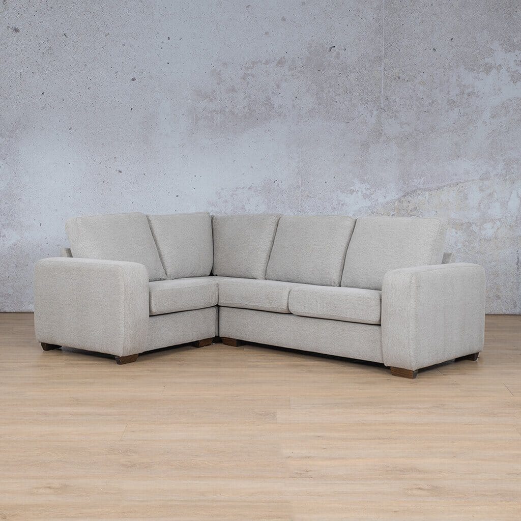 Stanford Fabric L-Sectional 4 Seater - LHF Fabric Sectional Leather Gallery 