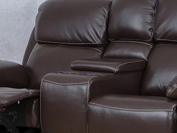 Home theatre console and cupholders