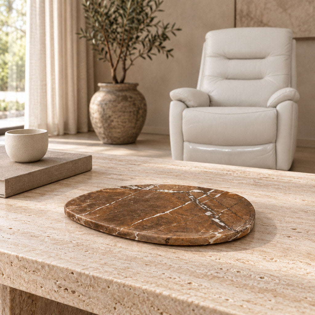 Lithos Marble Table Decor