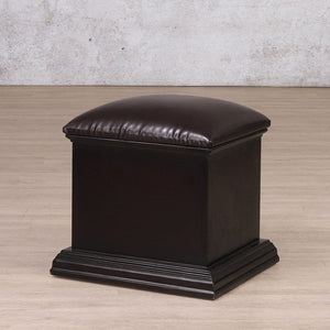 Milan Dressing Stool Leather Gallery 