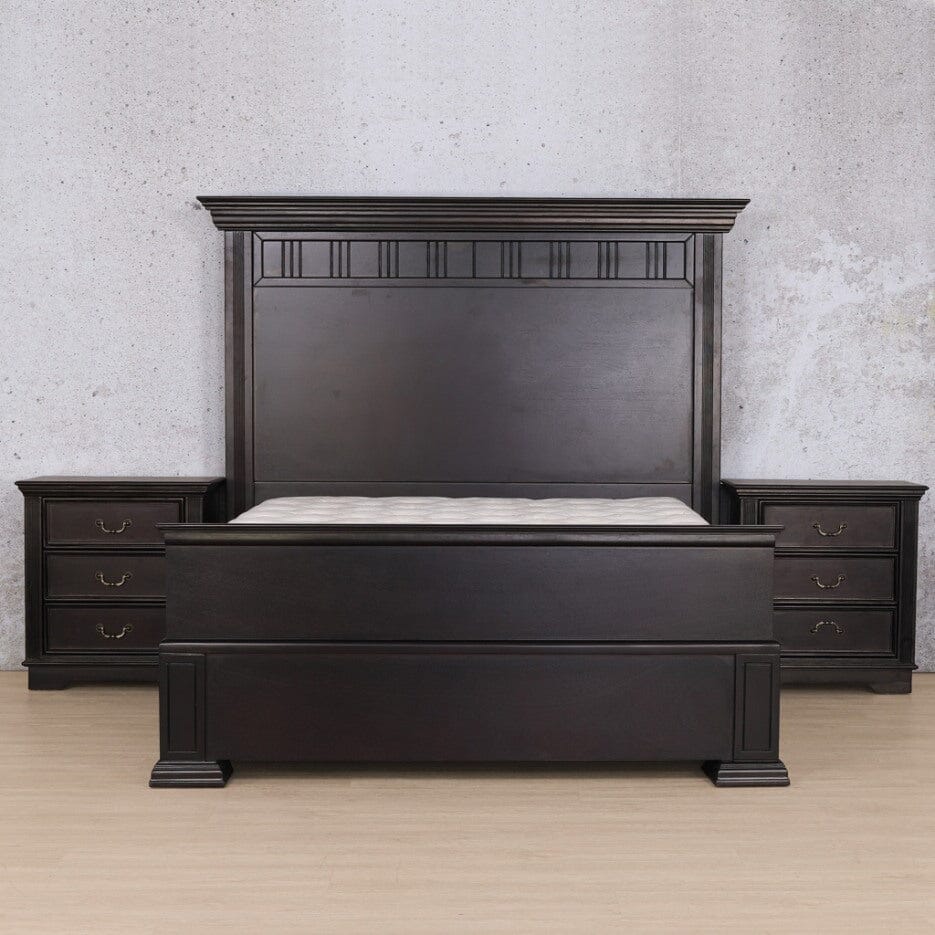 Milan 3 Piece Bedroom Set Bedroom Set Leather Gallery 