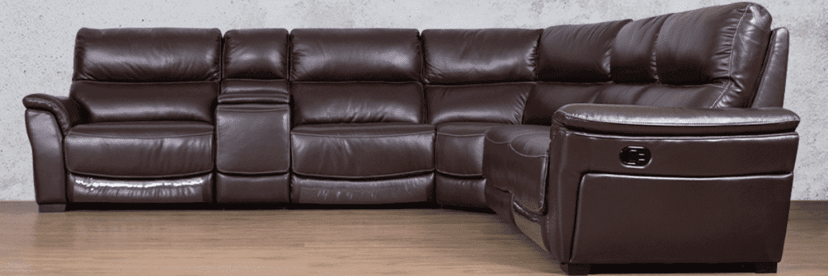 Manhattan Leather Corner Sofa - Available on Special Order Plan Only Leather Sectional Leather Gallery 