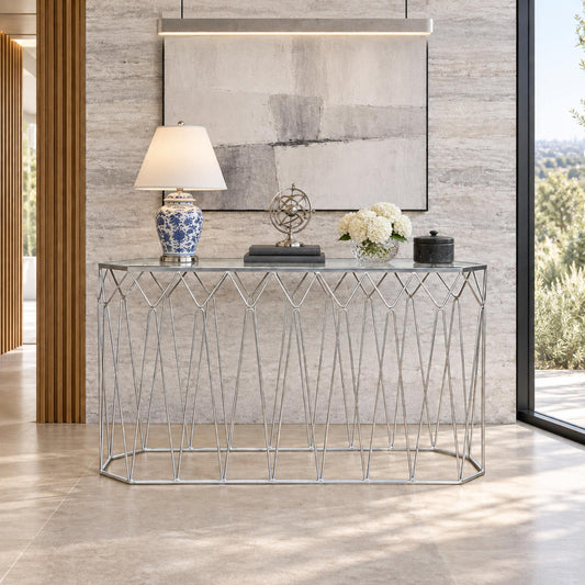Mara Silver Server Server Leather Gallery