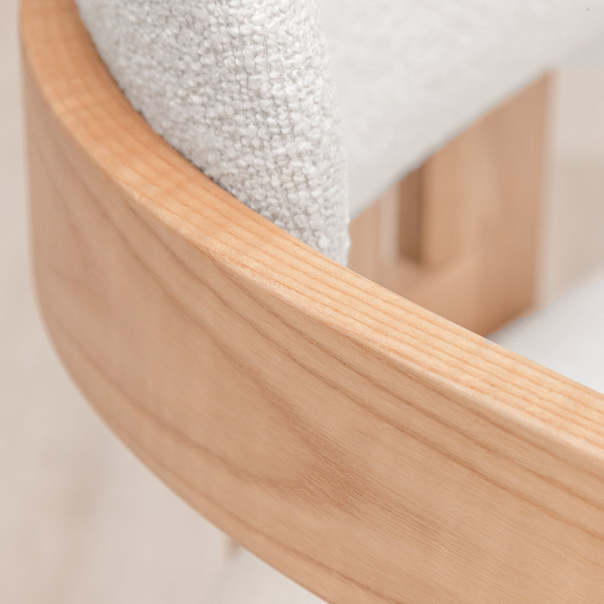 Marlon Fabric Dining Chair - Natural