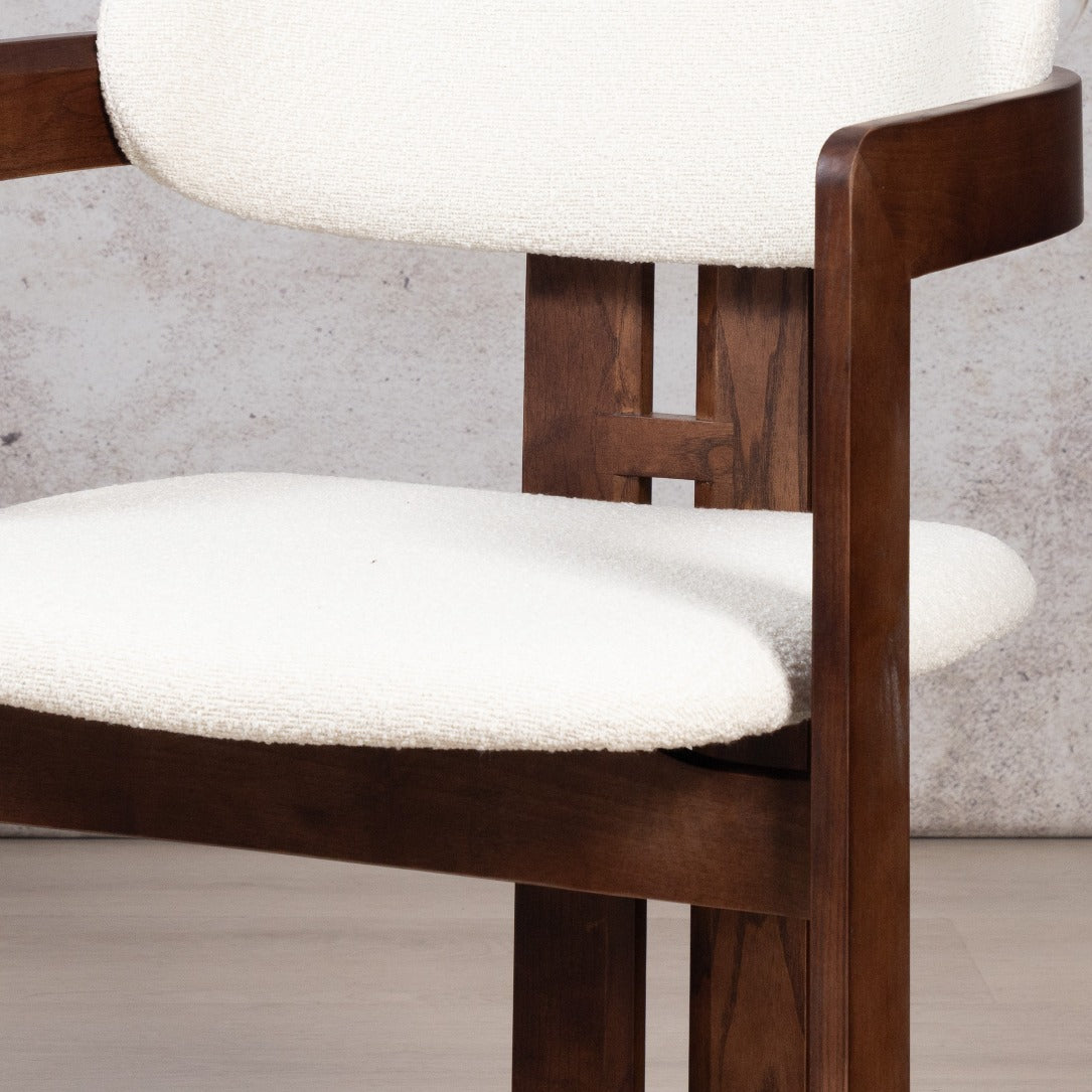 Marlon Dining Chair - Walnut | wooden dining chairs, upholstered dining chairs, fabric dining chairs, dining chairs  