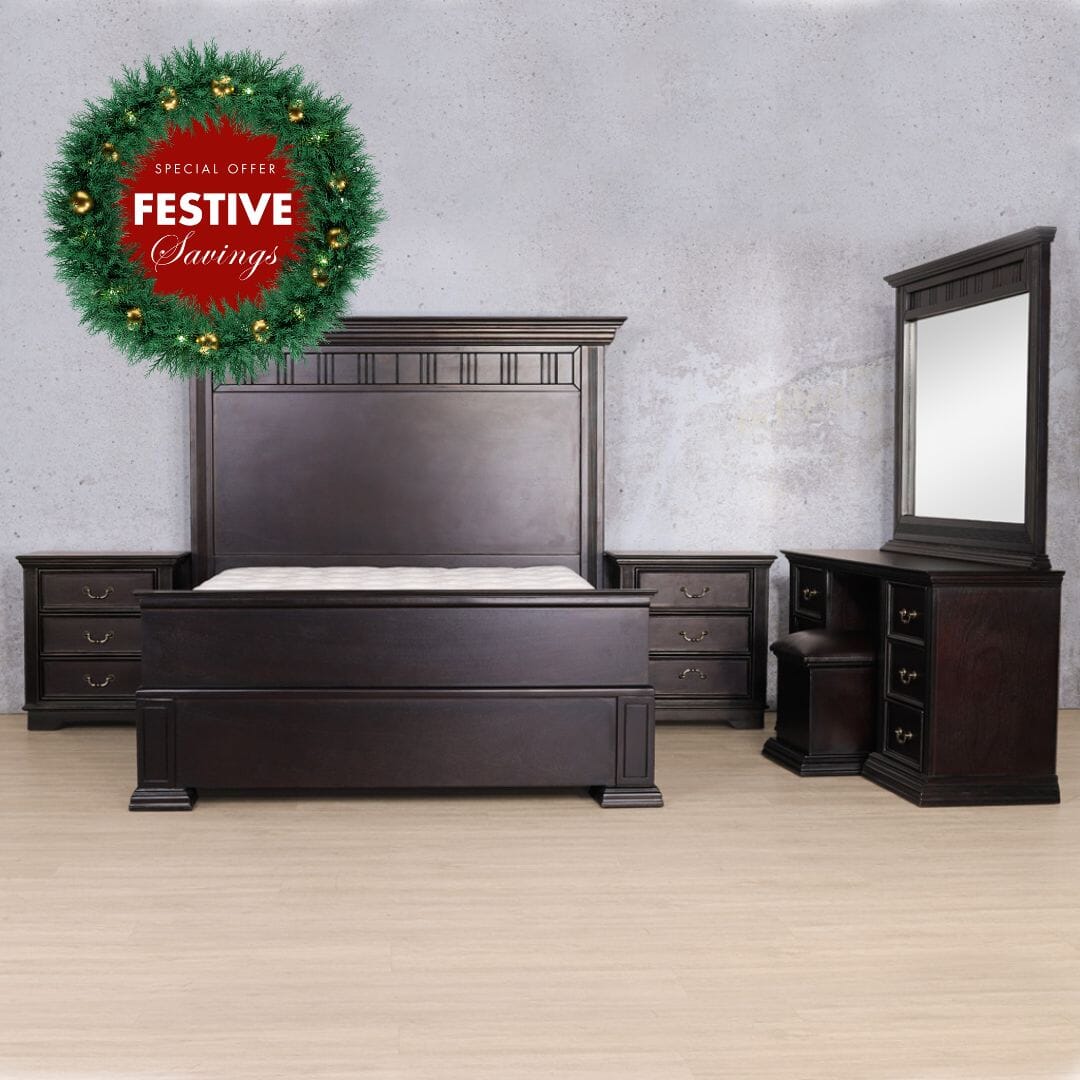 Milan 5 Piece Bedroom Set - Available on Special Order Plan Only Leather Gallery 