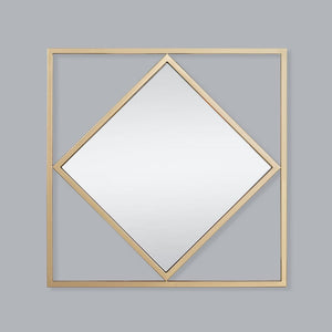 Sophia Gold Mirror - 800 x 800 Mirror Leather Gallery Gold 800 x 800 