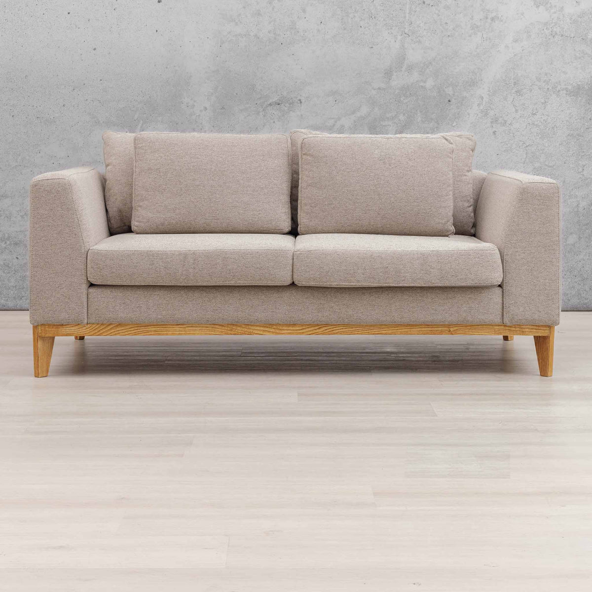 Leather Gallery | Modena 2 Fabric Lounge Suite Kenya Sand