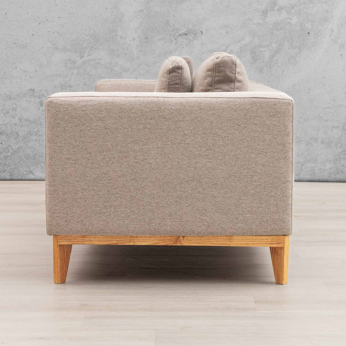 Modena 2 Seater fabric Couches - Kenya Sand | Leather Gallery 