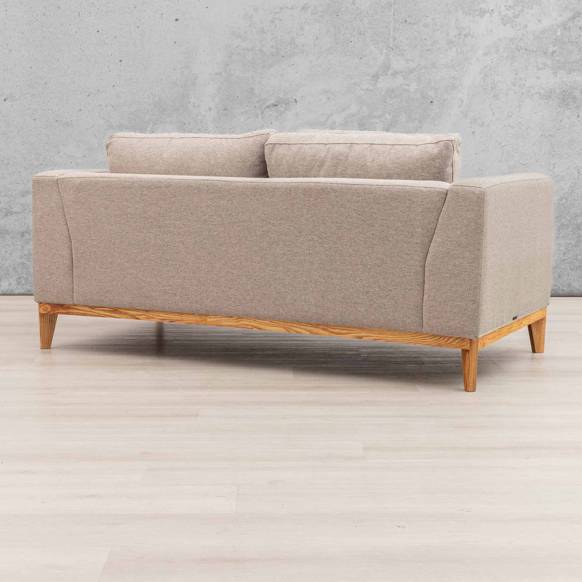 Modena 2 Seater fabric Couches - Kenya Sand | Leather Gallery 