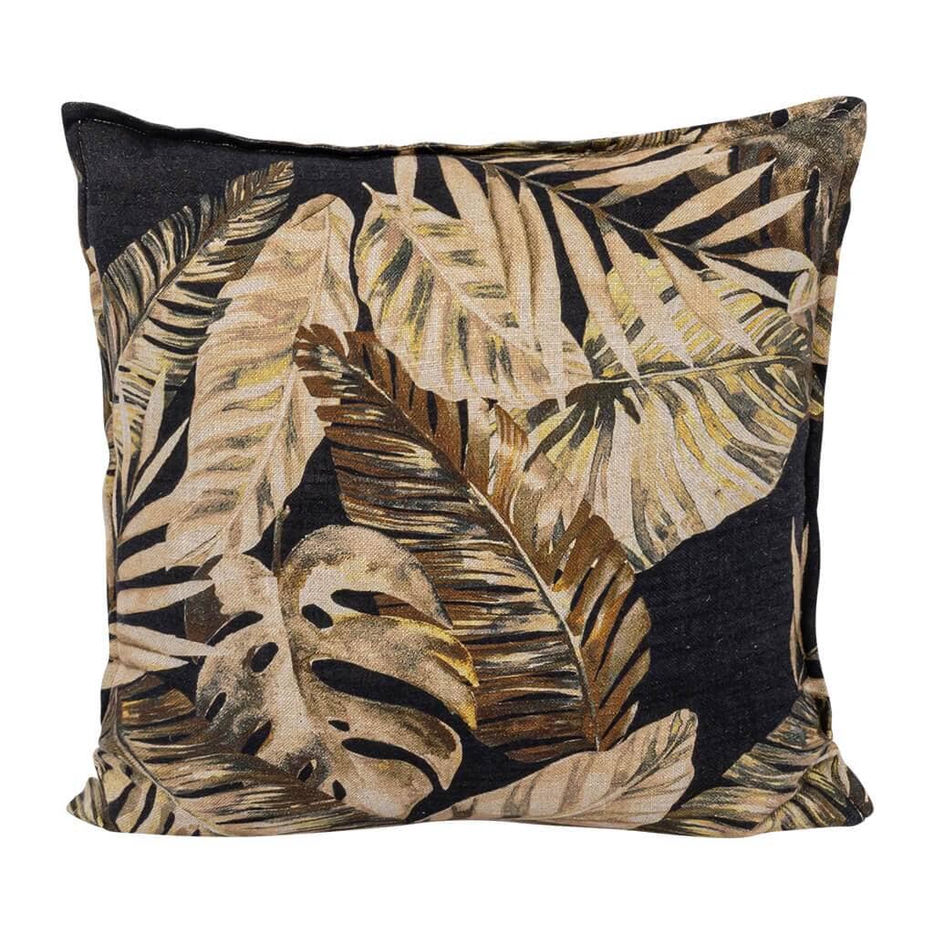 Monster Leaves Earth Cushion Cushion Leather Gallery 