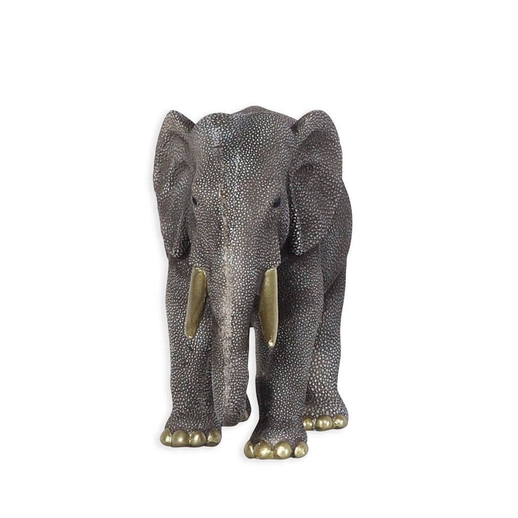 Noble Stride African Elephant Ornament Ornament Leather Gallery 