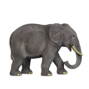 Noble Stride African Elephant Ornament Ornament Leather Gallery 