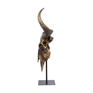 Faux Antelope Skull Ornament Ornament Leather Gallery 