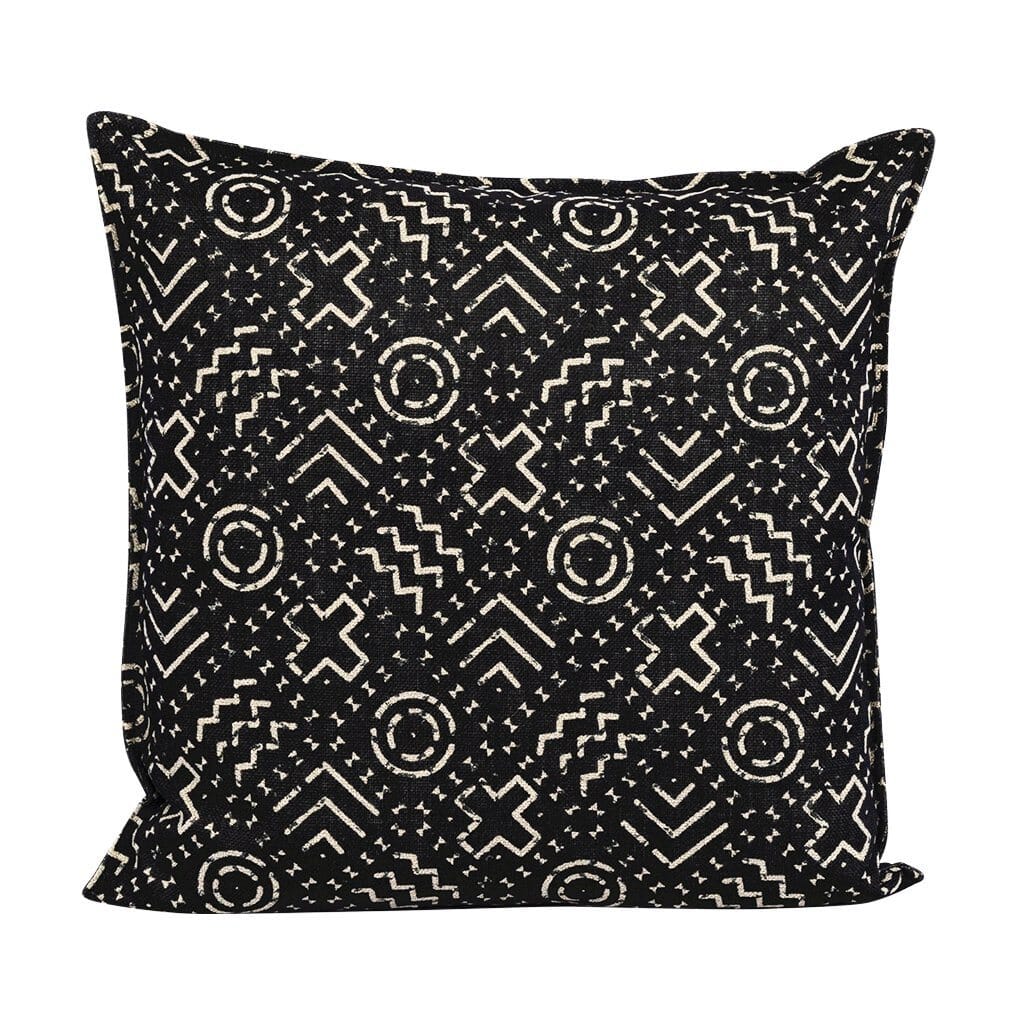 Neema Ebony Cushion Cushion Leather Gallery 