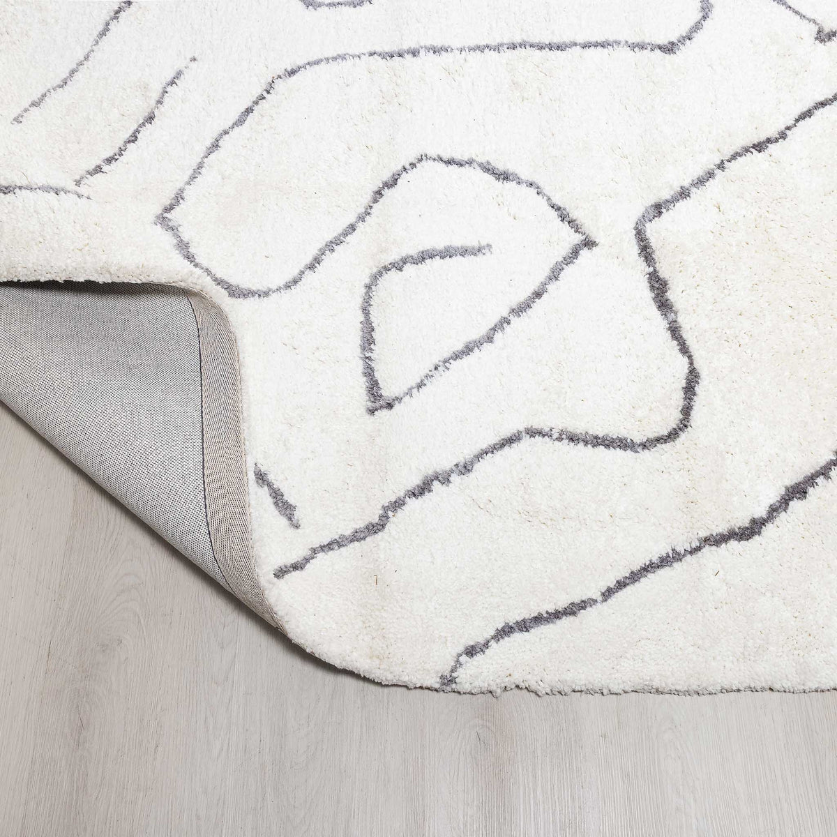 Nivalis Graphite Ivory Rug