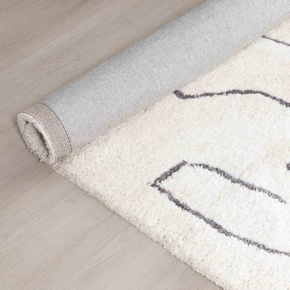 Nivalis Graphite Ivory Rug