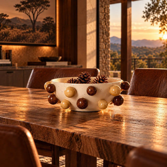 Stattera | Node Ceramic Bowl | Decor