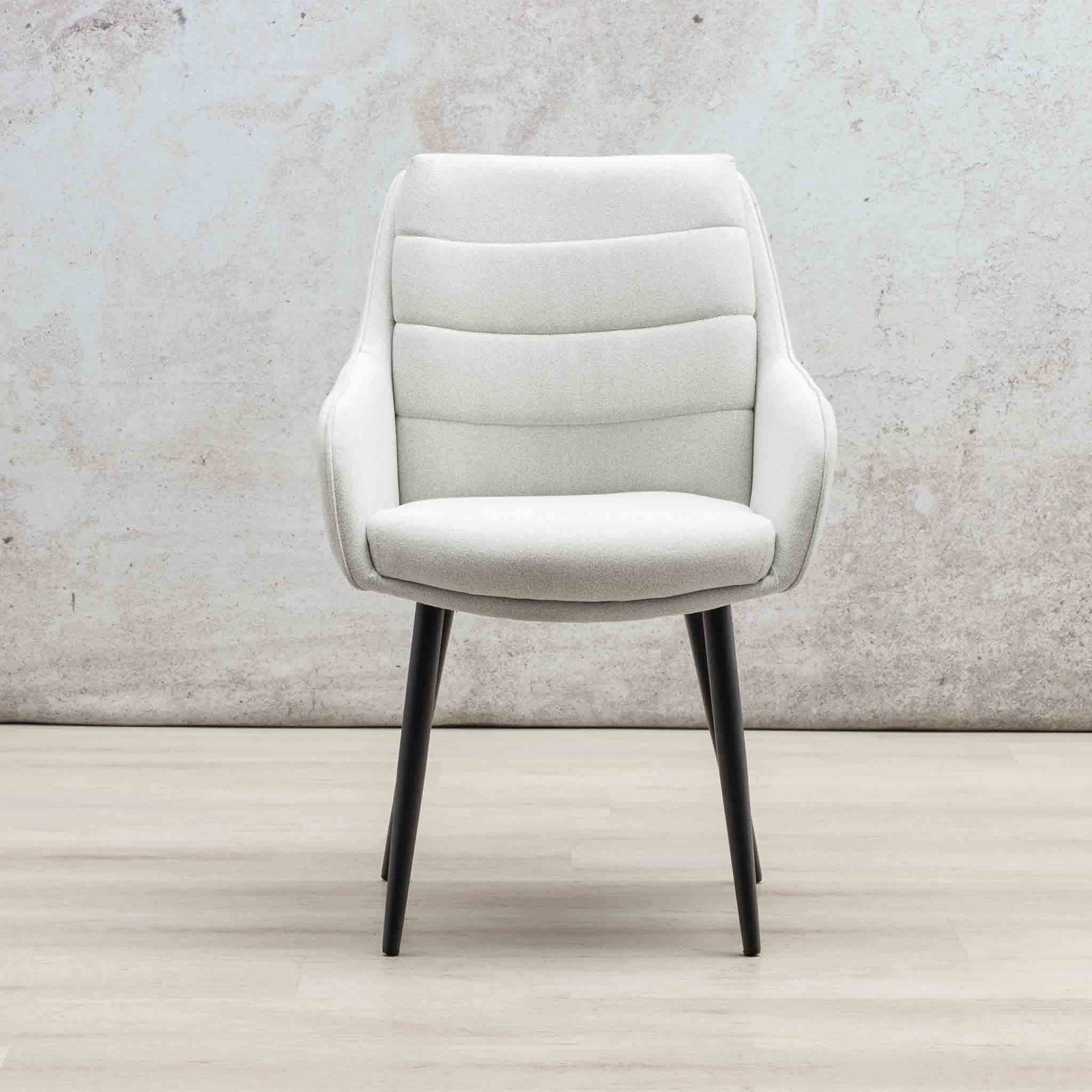 Octavia Fabric Dining Chair - Light Grey