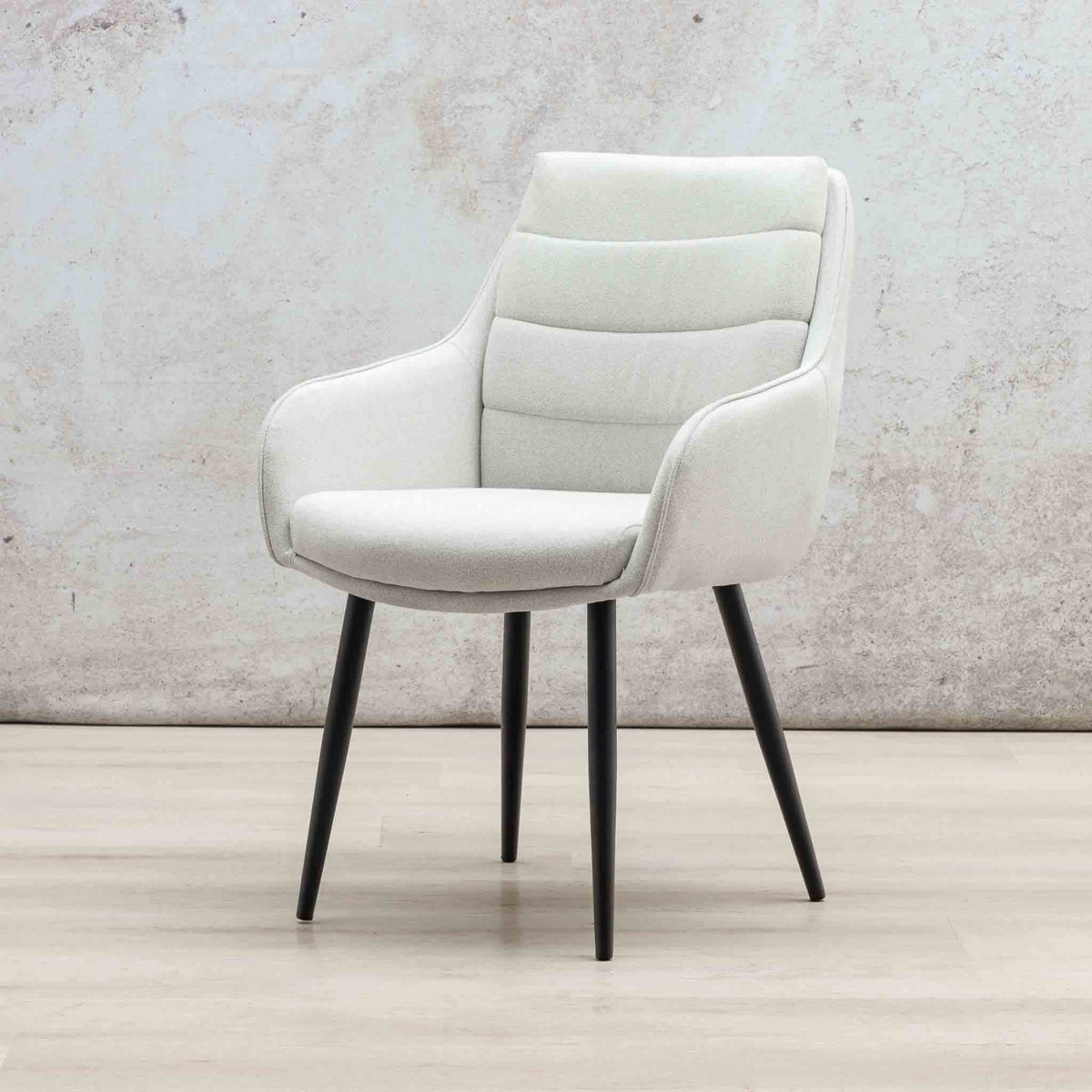 Octavia Fabric Dining Chair - Light Grey