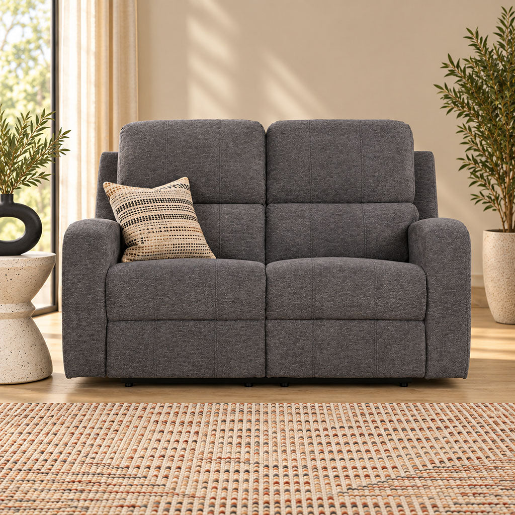 Orlando 3 + 2 + 1 Fabric Recliner Suite - Fabric Recliner | Mountain Grey