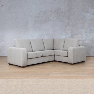 Stanford Fabric L-Sectional 4 Seater - RHF Fabric Sectional Leather Gallery Oyster 