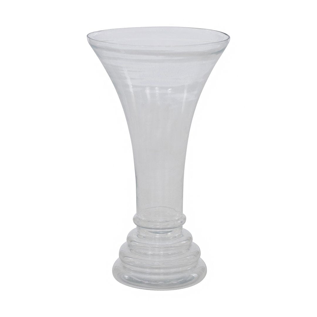 Panama Glass Vase Vase Leather Gallery Clear Height 40cm 