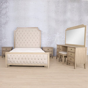 Paris 5 Piece Bedroom Set - Available on Special Order Plan Only Bedroom Set Leather Gallery 