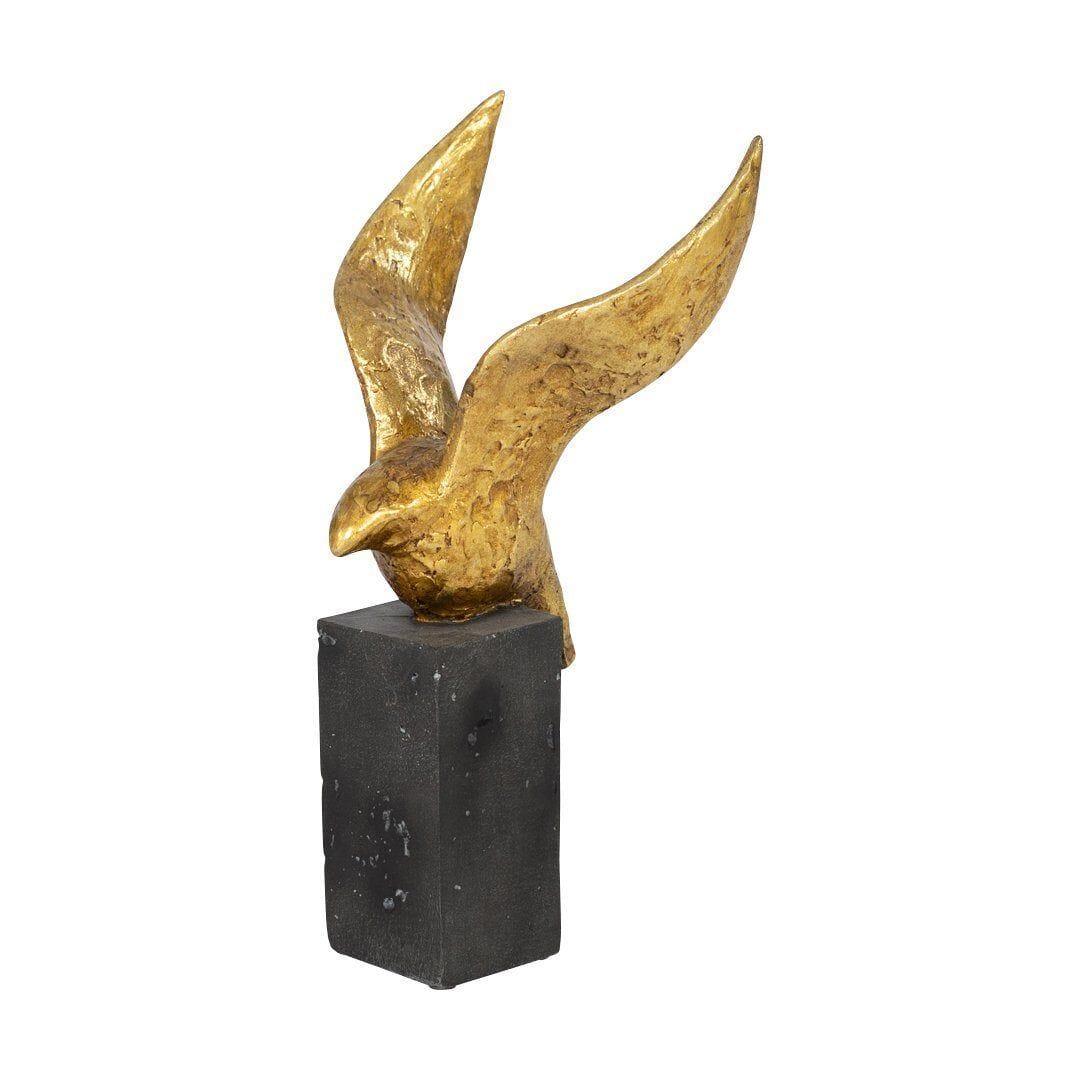 Peace Dove Ornament III Ornament Leather Gallery Gold 19 x 18 x 37cm 